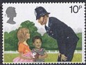 Great Britain 1978 Policía 10 P Multicolor Scott 875